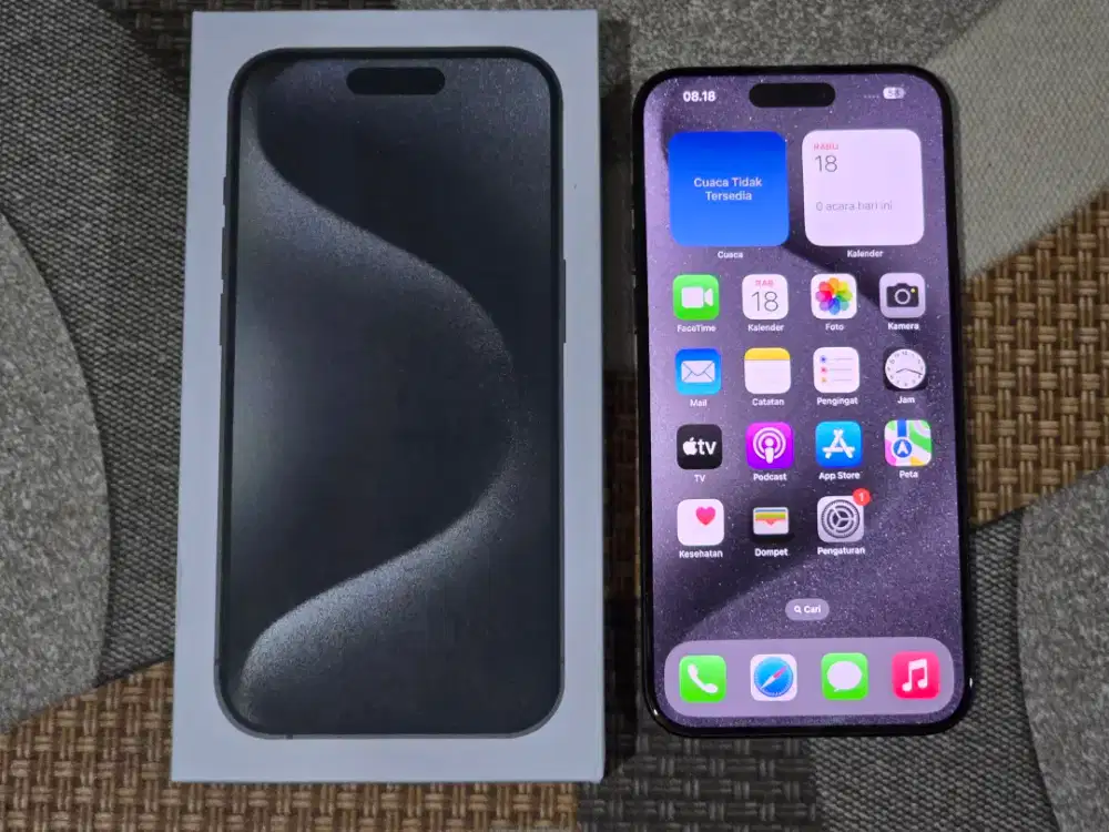 IPHONE 15 PROMAX | PRO MAX 256GB BLACK EXS IBOX