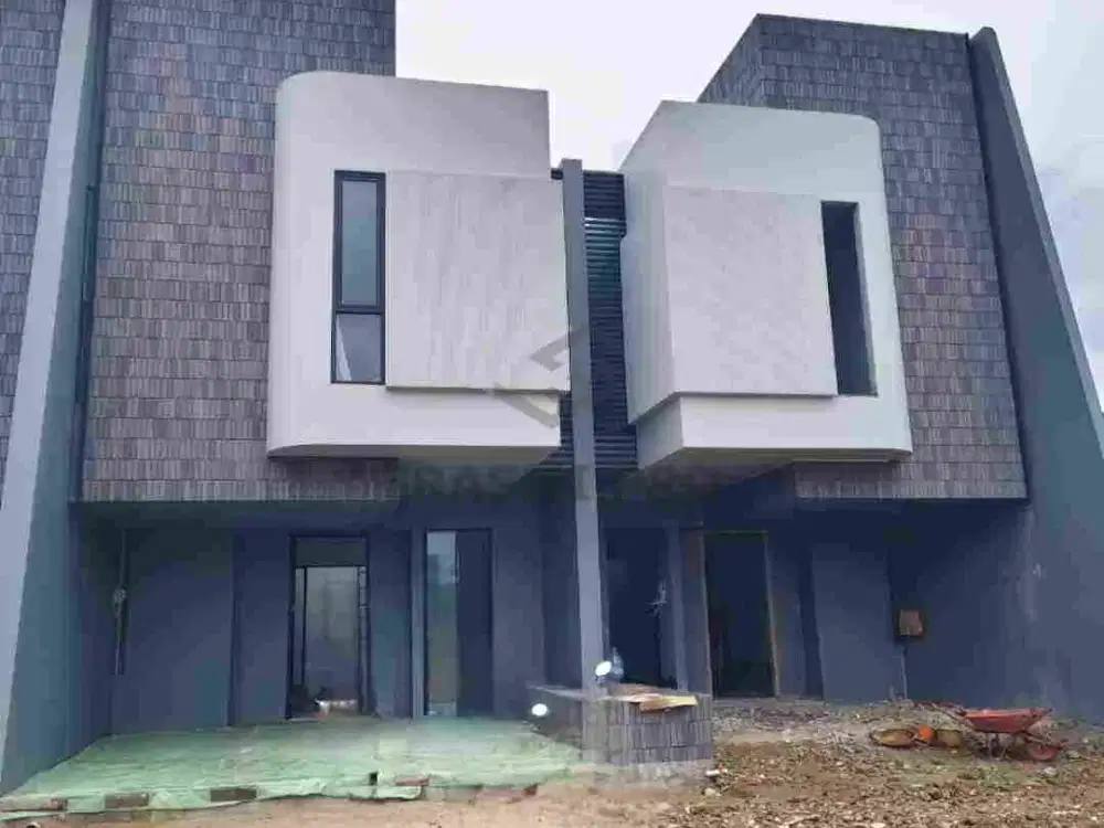 Rumah Cluster Konsep Industrial Semi Furnish Ready Stock di Jatibening
