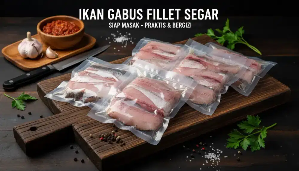 Ikan Gabus fillet Premium, Rasa Alami