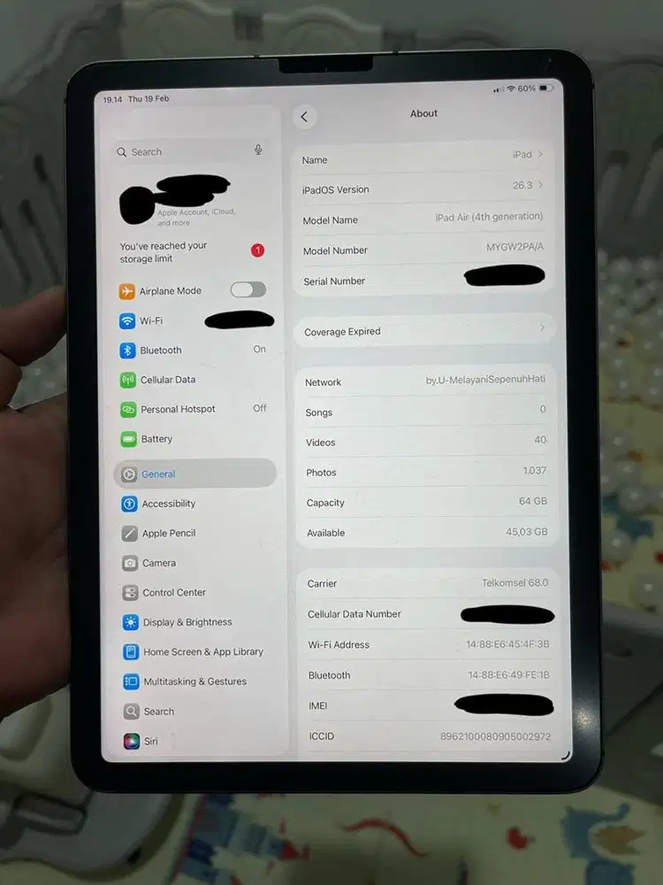 iPad Air 4 64GB Wifi Cellular iBox
