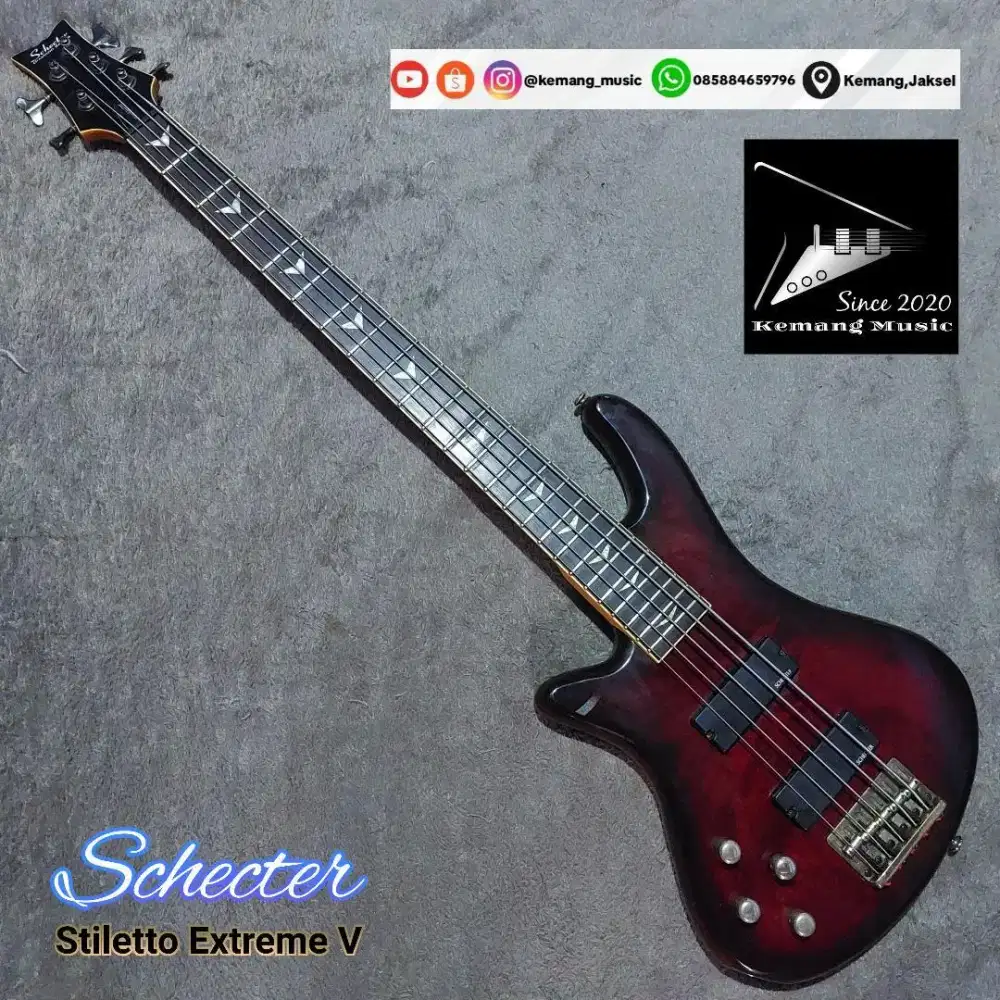 Bass kidal bass kiri bass left-hand schecter bass original