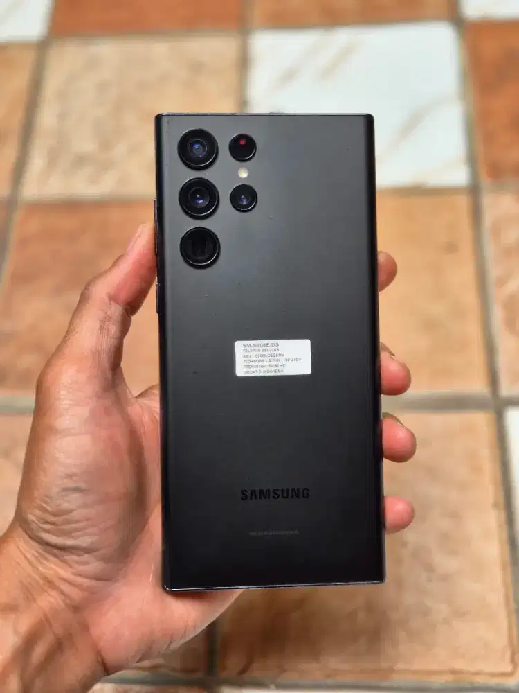 Samsung S22 Ultra 12/256GB Resmi Sein Black