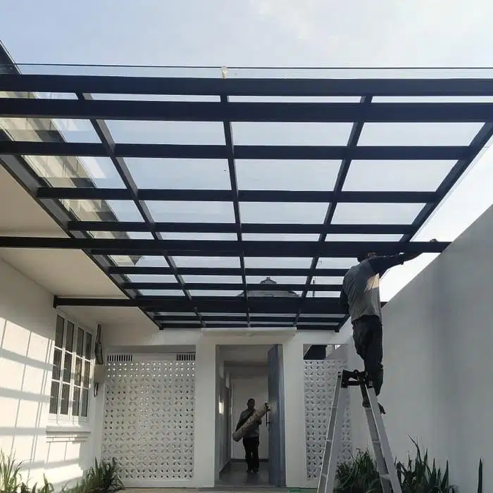 Canopy atap kaca