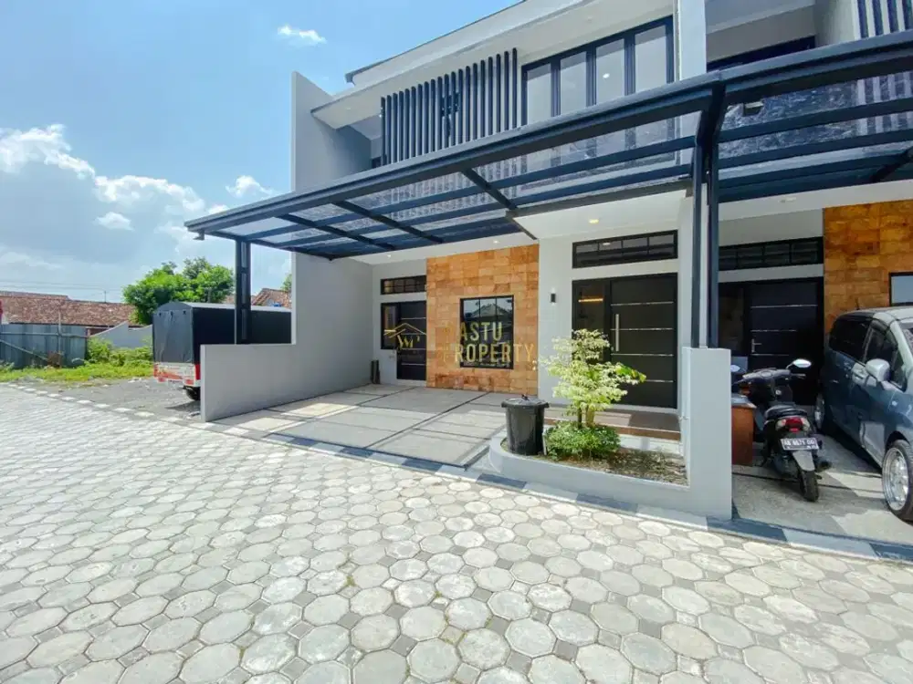 RUMAH FULL FURNISHED DALAM CLUSTER, AKSES MUDAH DI PURWOMARTANI