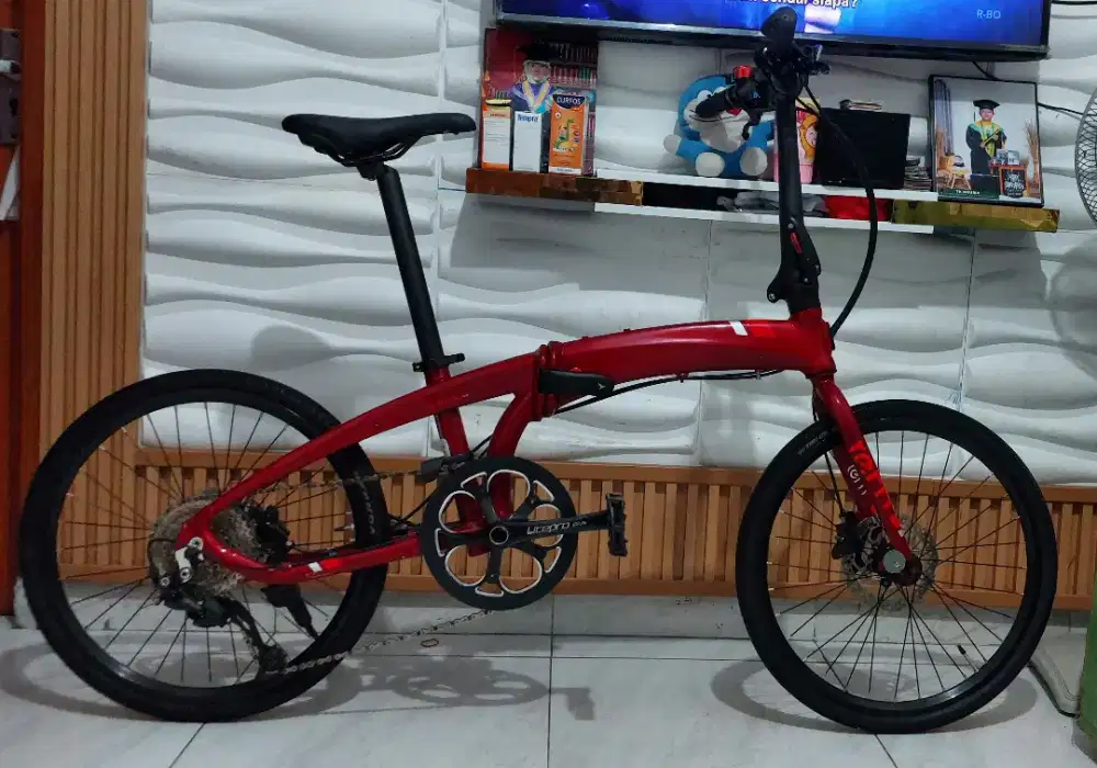 Sepeda lipat Tern verge D9 uk 20+