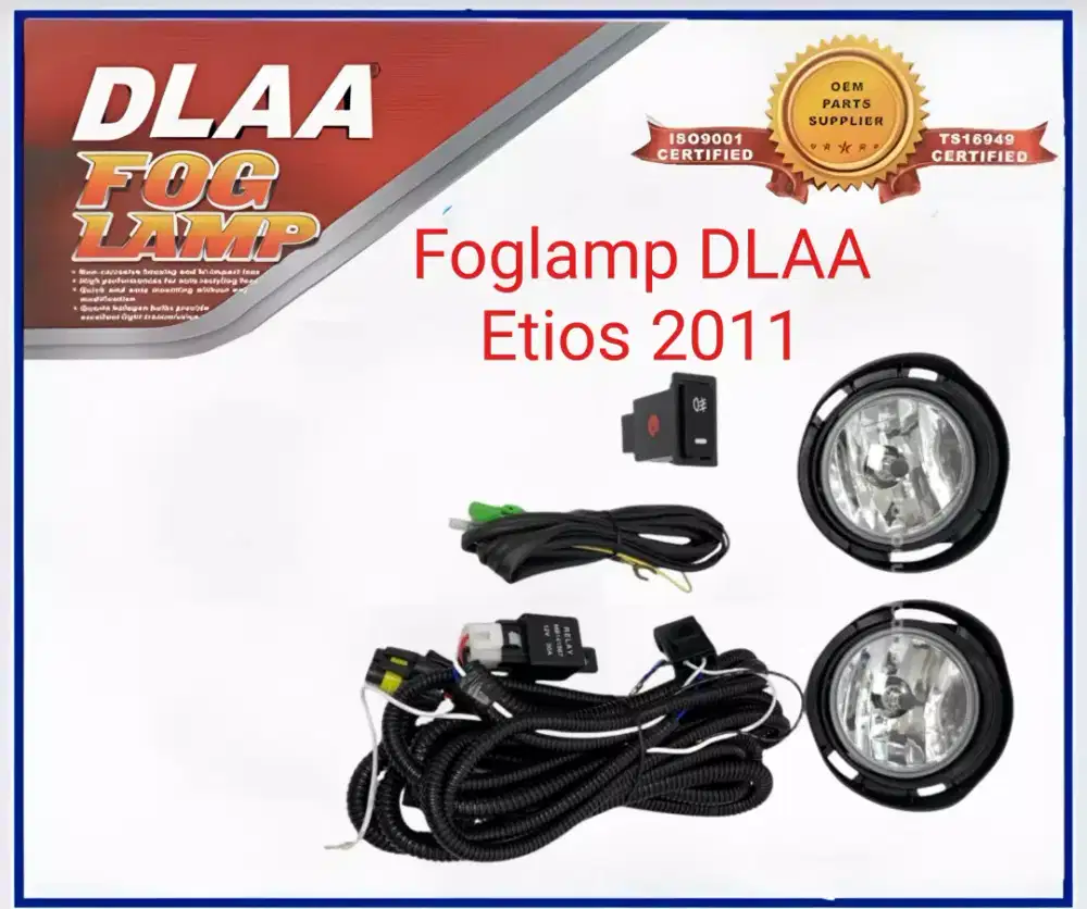 Foglamp Etios 2011 on