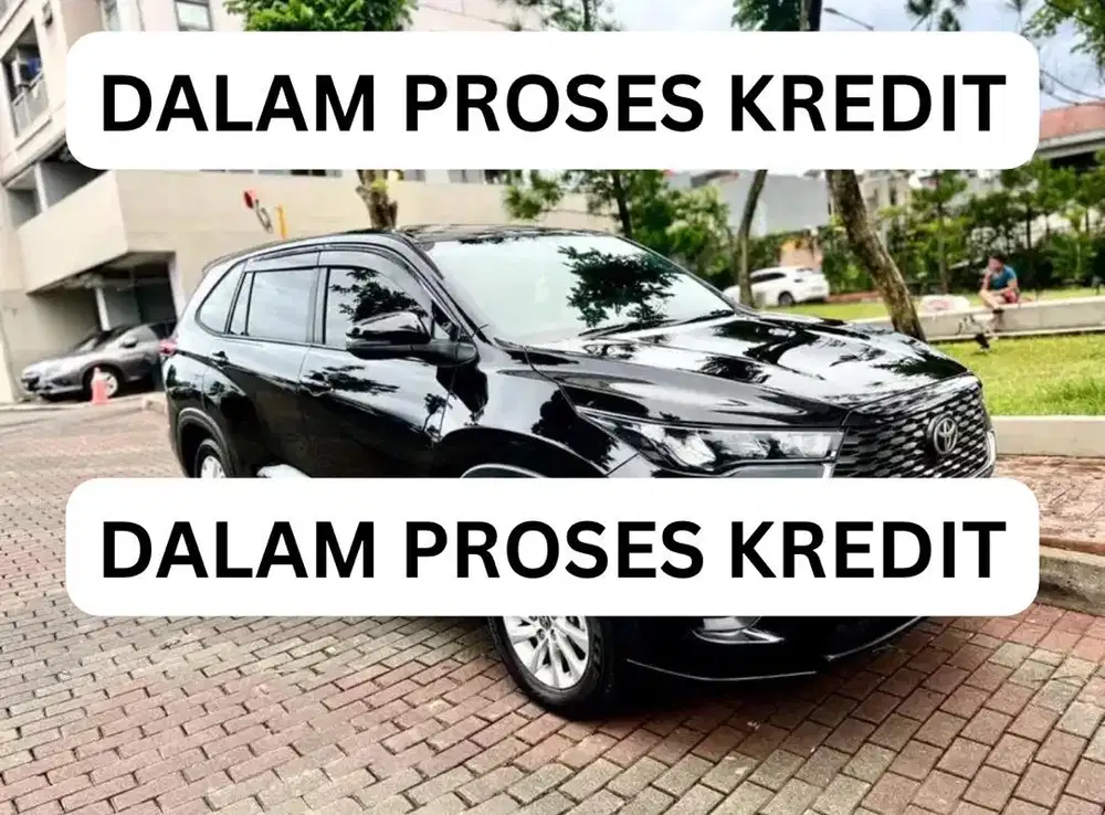 (HARGA CASH LOW KM ALL RISK 1THN) Innova Zenix G Hitam NIK 2023