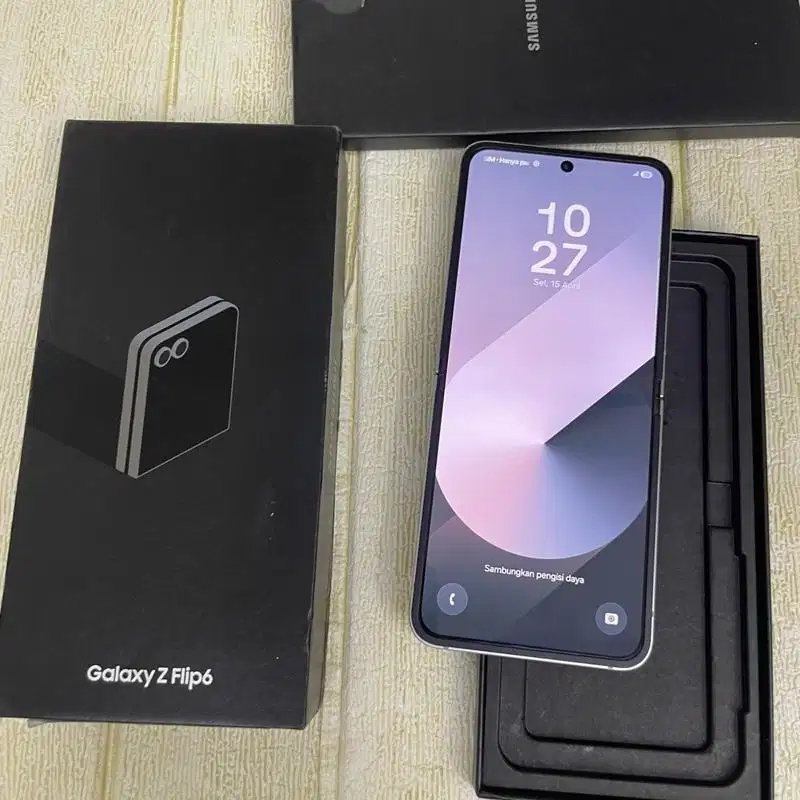 Samsung Galaxy Z flip 6 5g ram 12/512gb ex resmi sein original