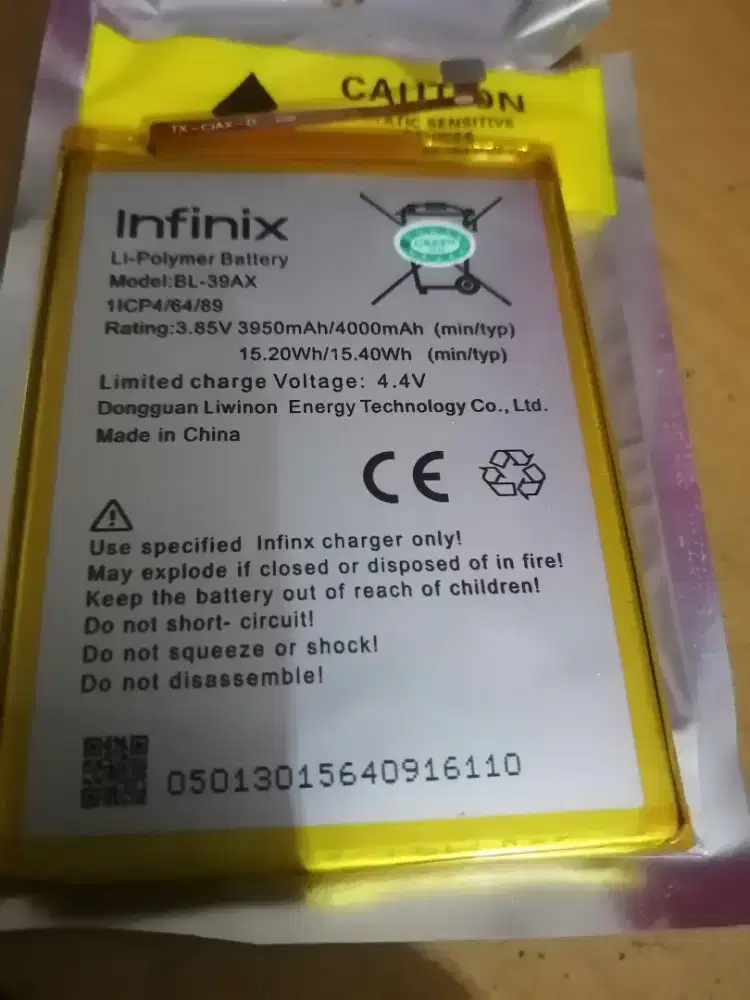 Battery infinix BL-39AX