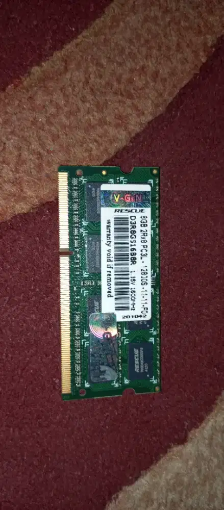 RAM Sodim 8GB DDR3L