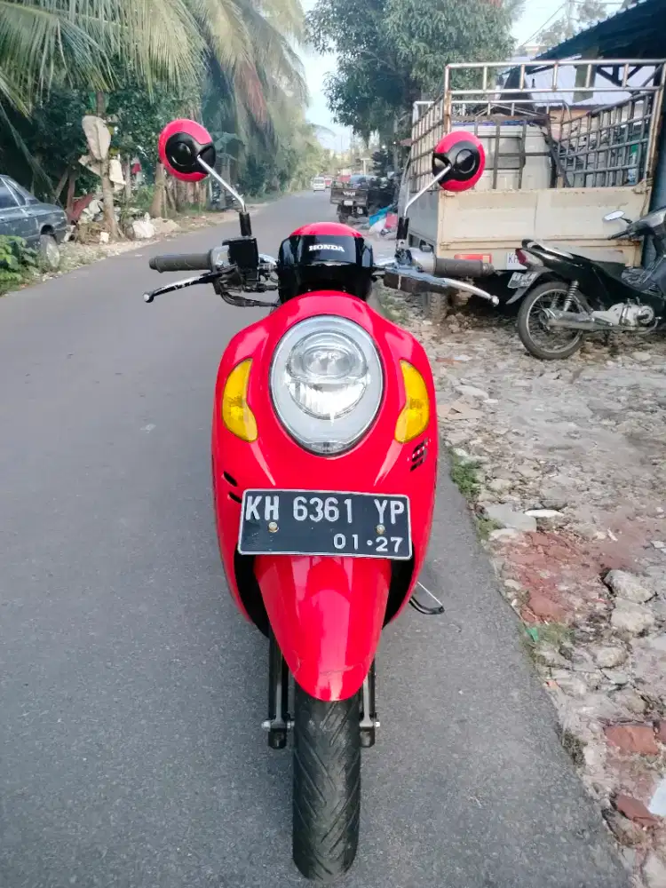 Honda Scoopy Sporty ESP CBS ISS FI Tahun 2021 Akhir Pemakaian 2022