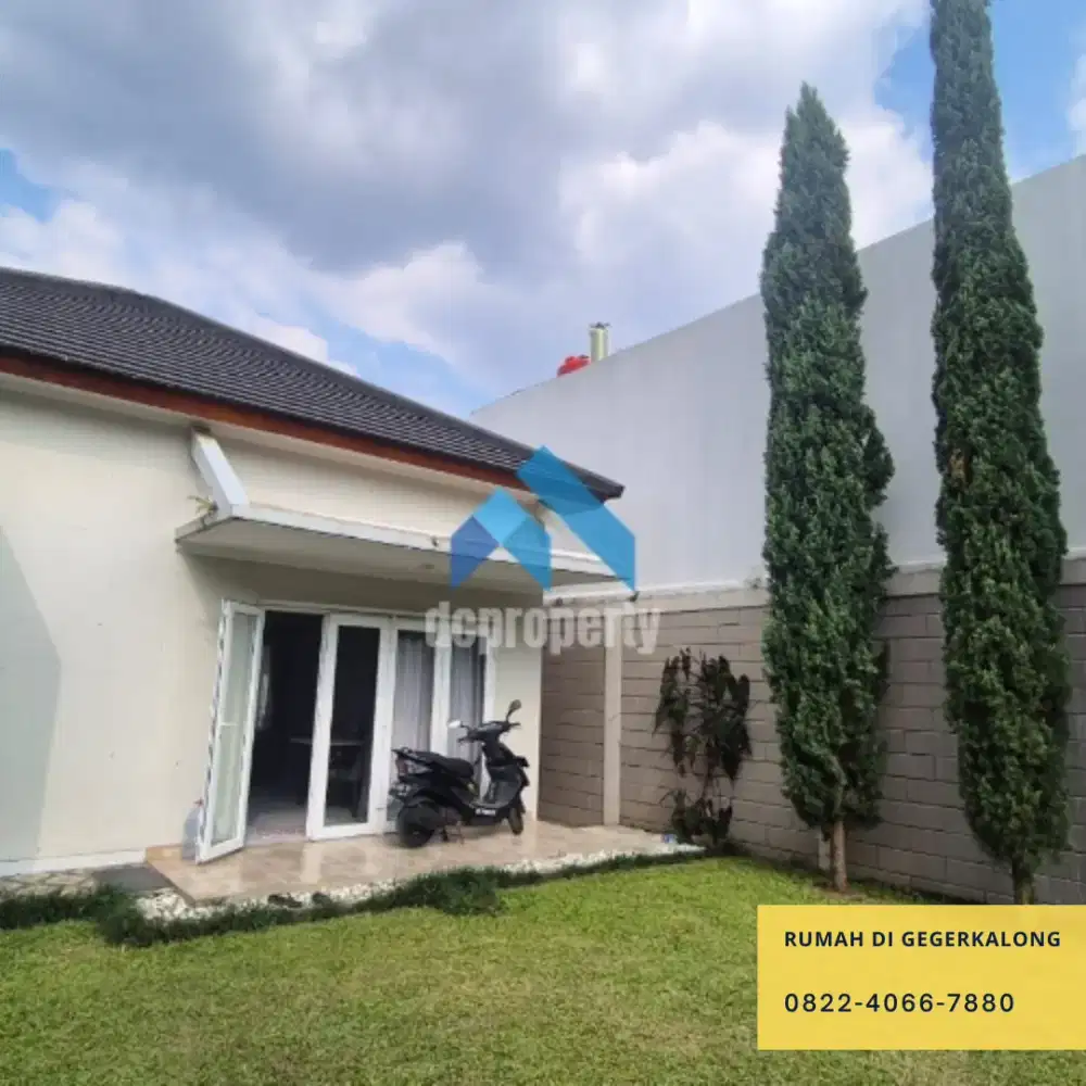 Dijual cepat Rumah tumbuh digegerkalong tanah luas