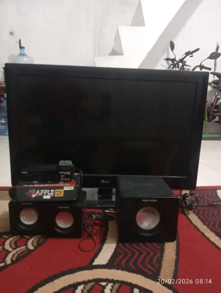 TV LED LG, STB, speaker All in 1