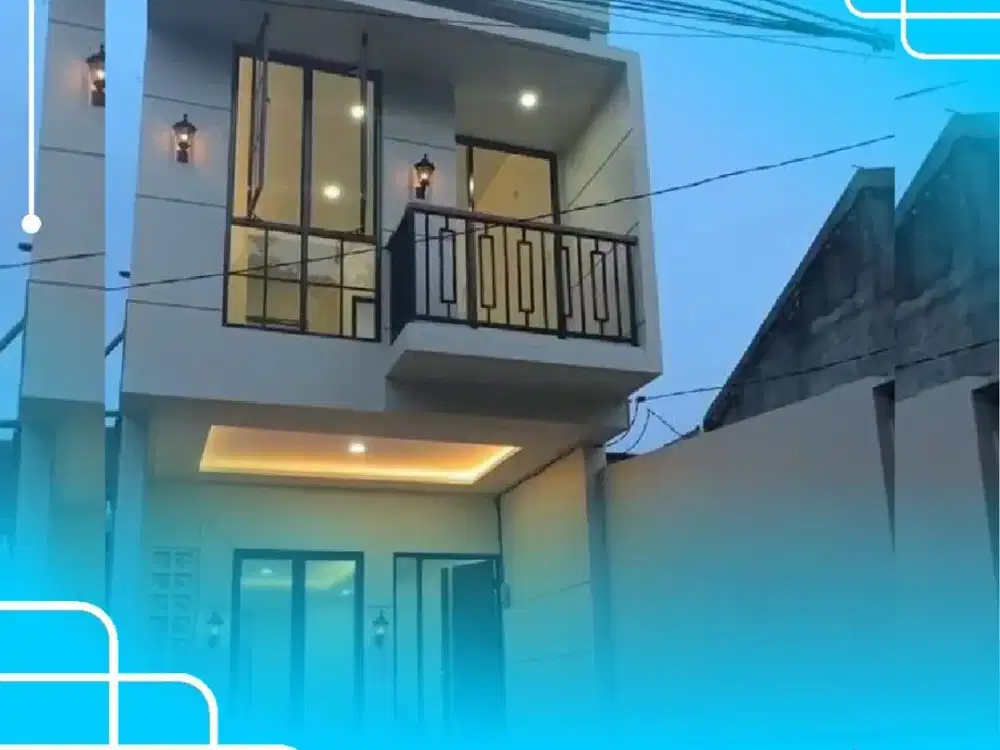 Jual Rumah Klasik Modern MURAH di Buaran Klender Duren Sawit Jakarta Timur 4KT