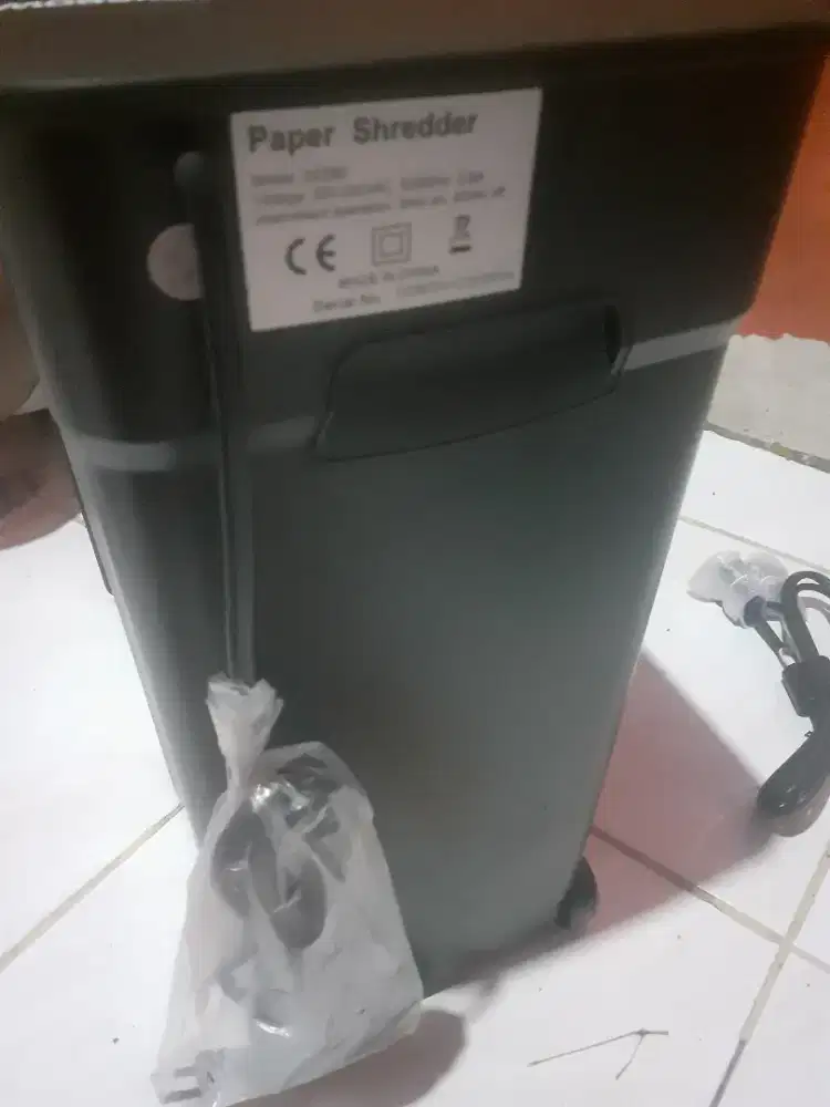 mesin penghancur kertas, krisbow s229d