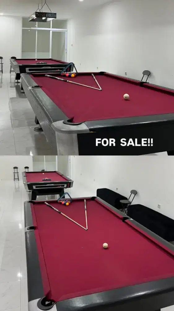 Meja Billiard 9ft, local pride