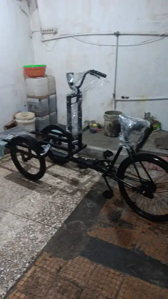 Ranka Sepeda gowes roda 3 untuk jualan keliling