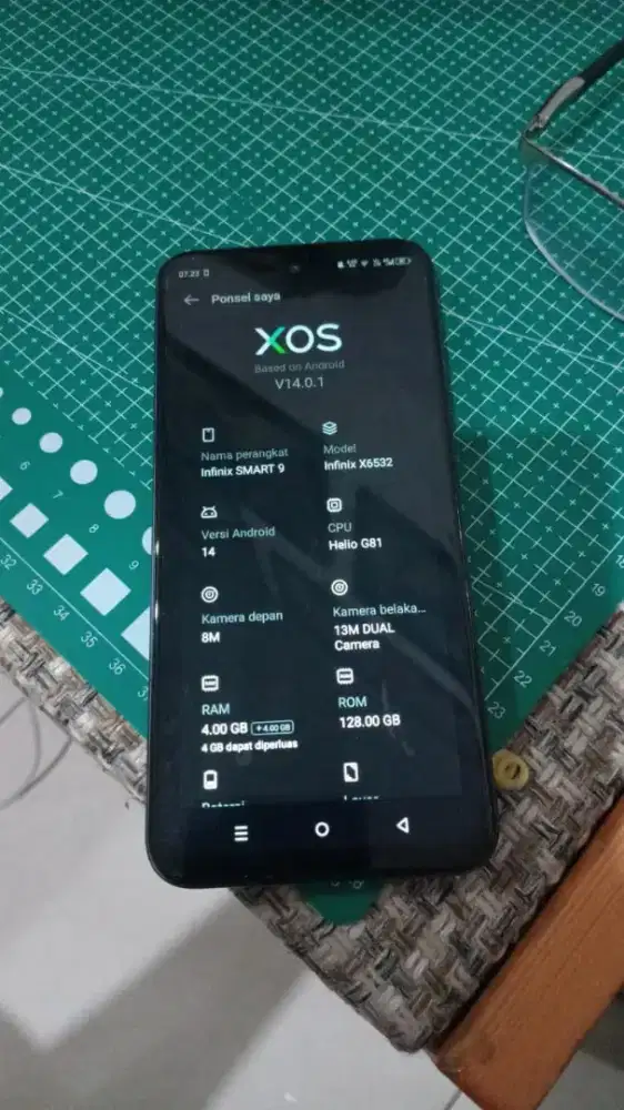 Infinix smart 9 4/128 gb hanya