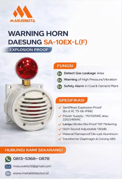 Warning Horn Daesung SA-10EX-L(F) Original Korea - Sirine Industri