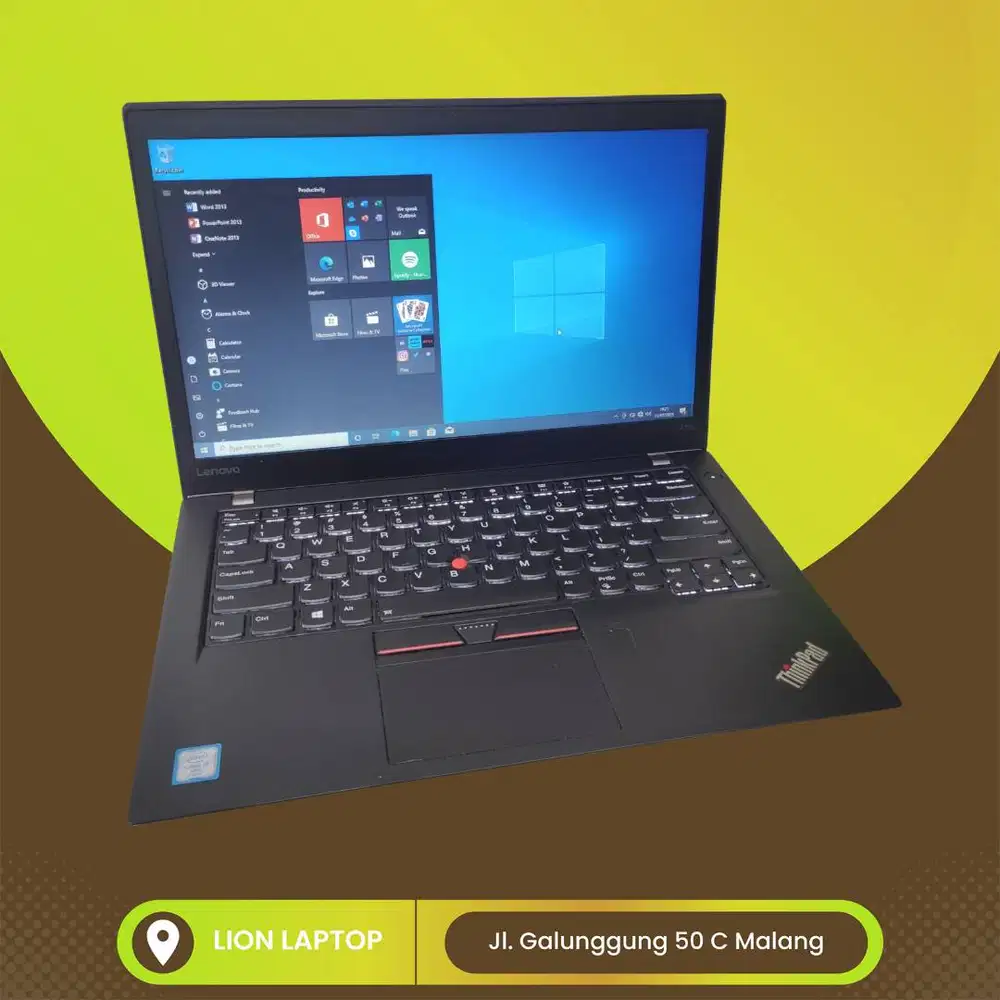 RAM 8GB SSD 256GB Core i7 SLIM Lenovo Thinkpad T470s [20|02]