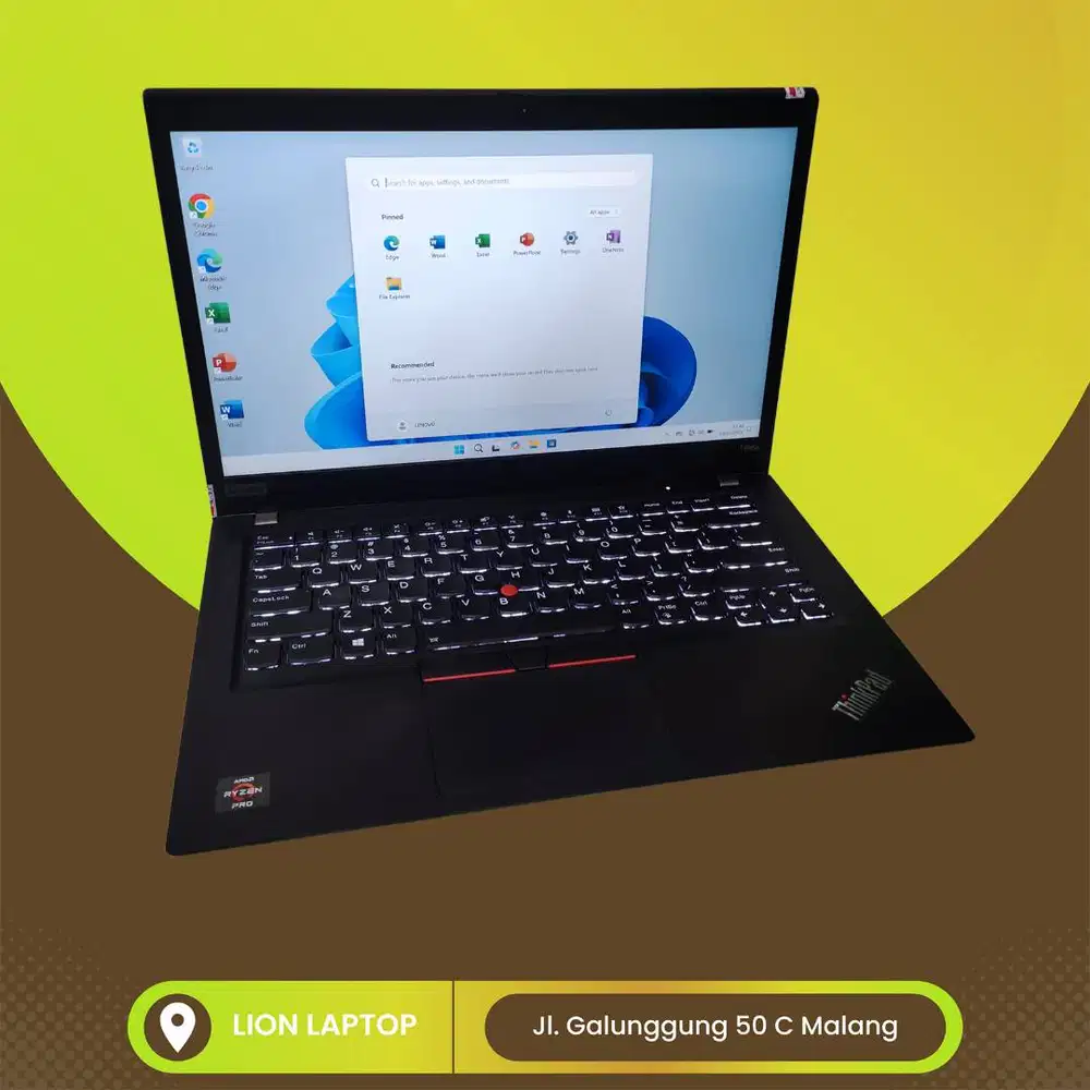 AMD Ryzen 5 PRO 3.7Ghz 8/256 VGA 2GB Lenovo Thinkpad T495s [20|02]