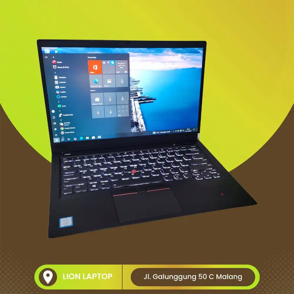 X1 Carbon Slim Ringan i5 gen 8 8/256 [20|02]