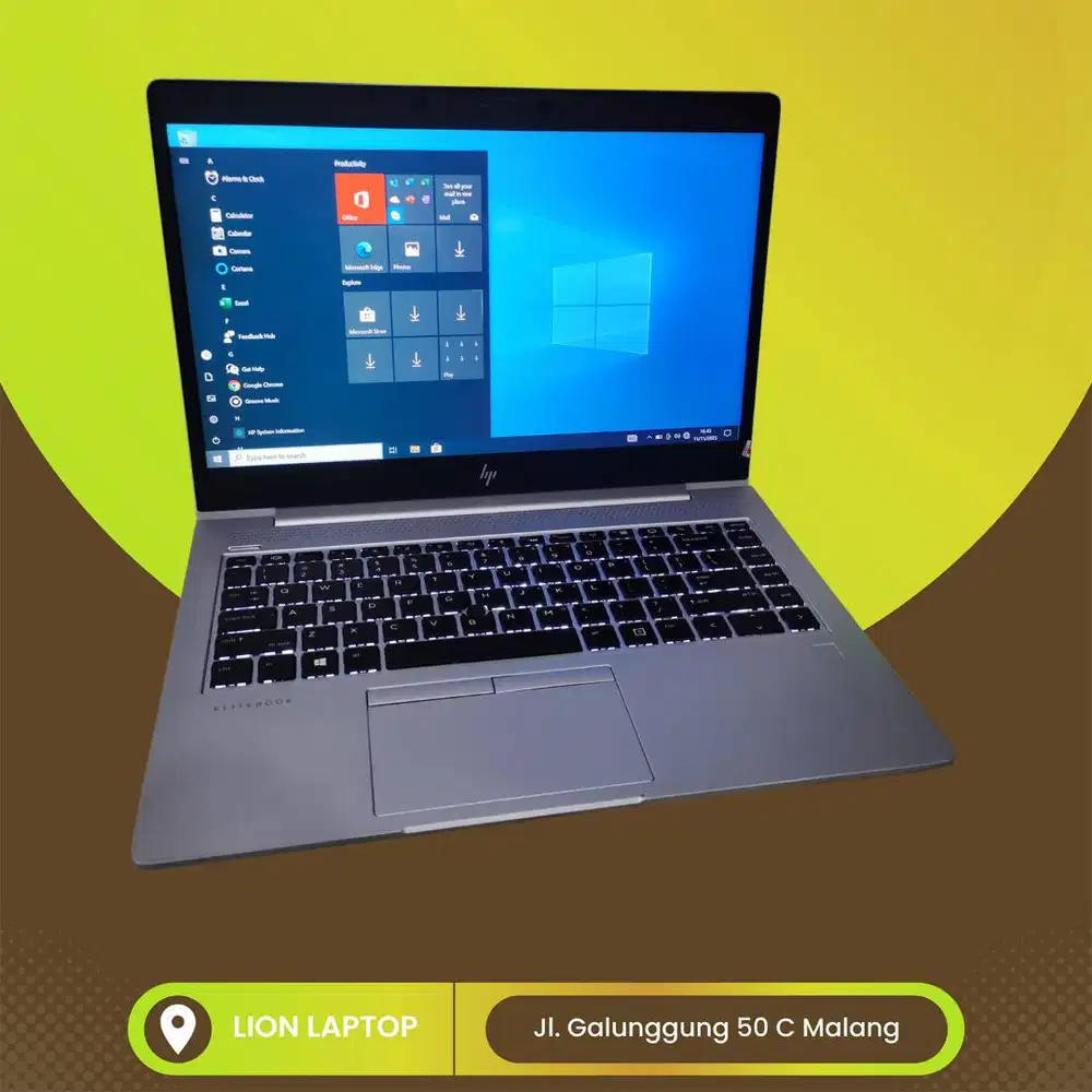 FUll Aluminium Body Core i7 gen 8 8/256 HP Elitebook 840 G6 [20|02]