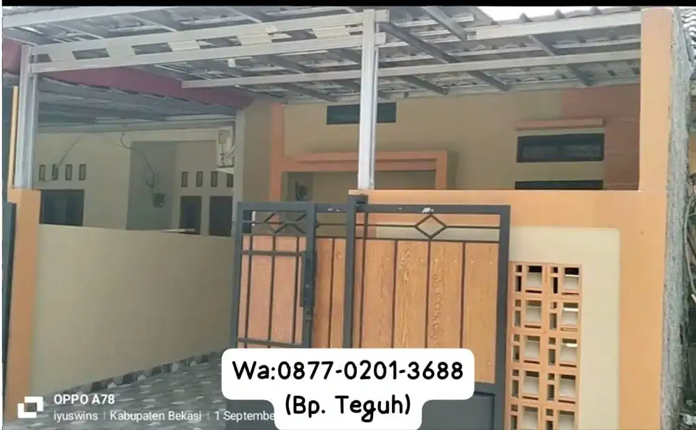 DIJUAL RUMAH SIAP HUNI (SUDAH RENOV) Harvest City Cluster Orchid Blok