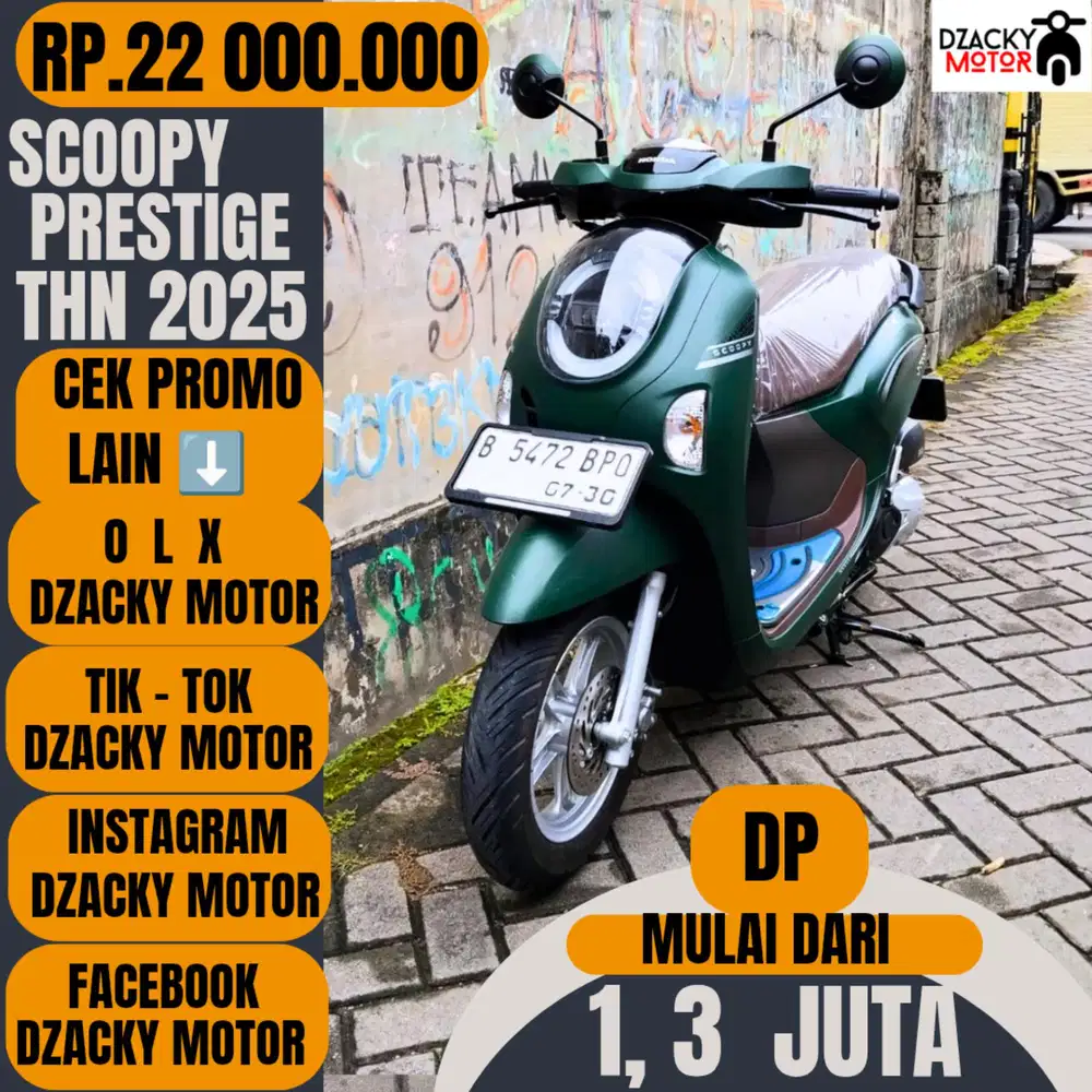 SCOOPY PRESTIGE 2024  SECOND LIKE NEW