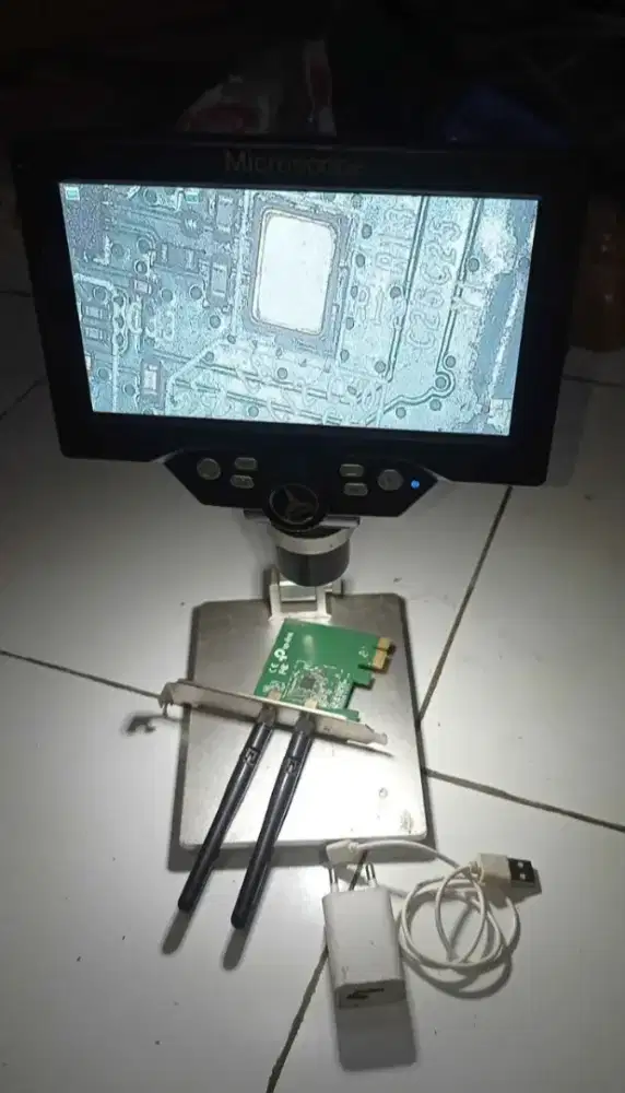 Handphone Alat Service Hp Laptop Camera Mikroskop Digital 1200X