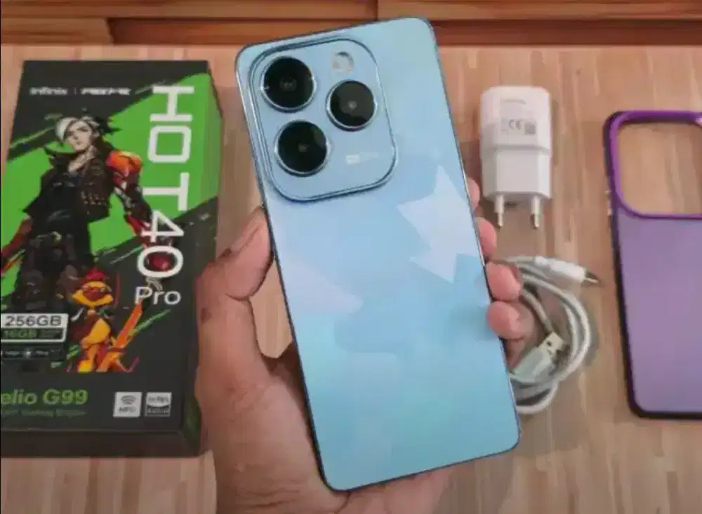 Infinix Hot 40 Pro 8/256 Mulus 98% Like New