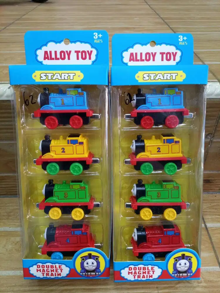 mainan anak diecast thomas set isi 4