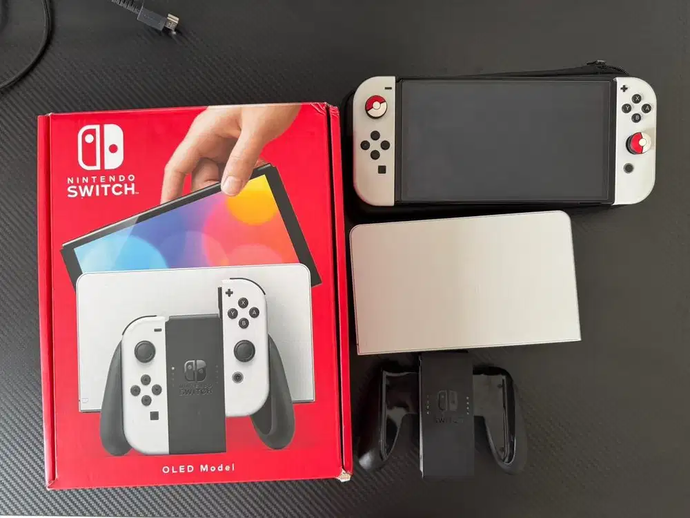 Nintendo Switch OLED White Fullset