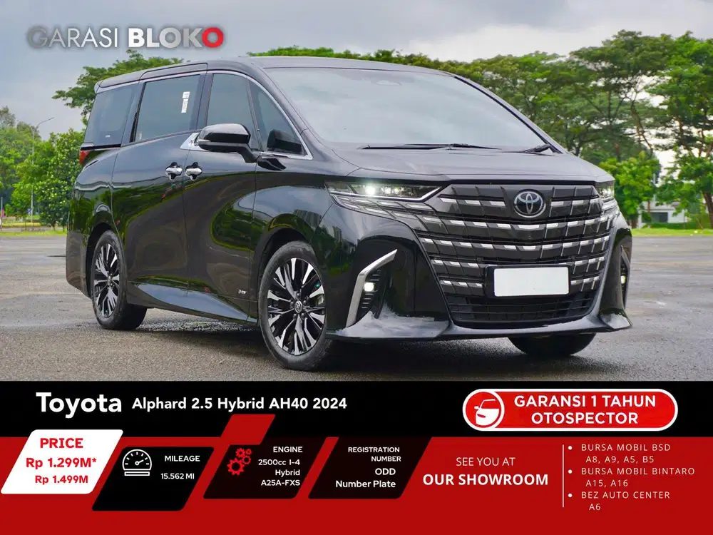 Toyota Alphard 2.5L Hybrid AH40 HEV 2024 / 2025