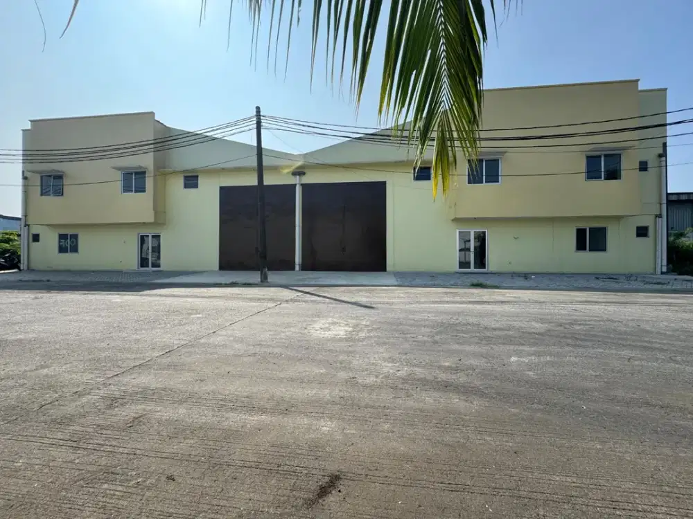 Dijual Gudang Baru Kawasan Jatake Tangerang Bersih Terawat Siap Pakai