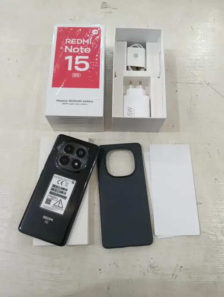 Redmi Note 15 5G 12/512 second murah siap pakai