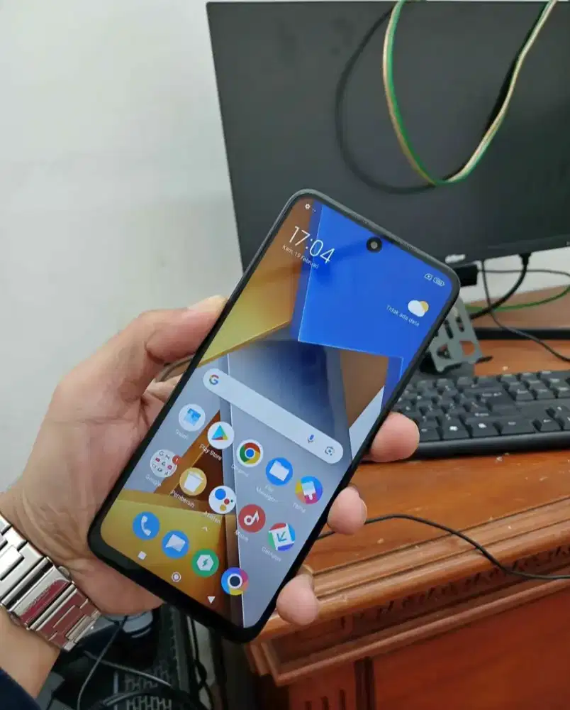 Poco m4 pro nfc ram 8/256 fullset nomines