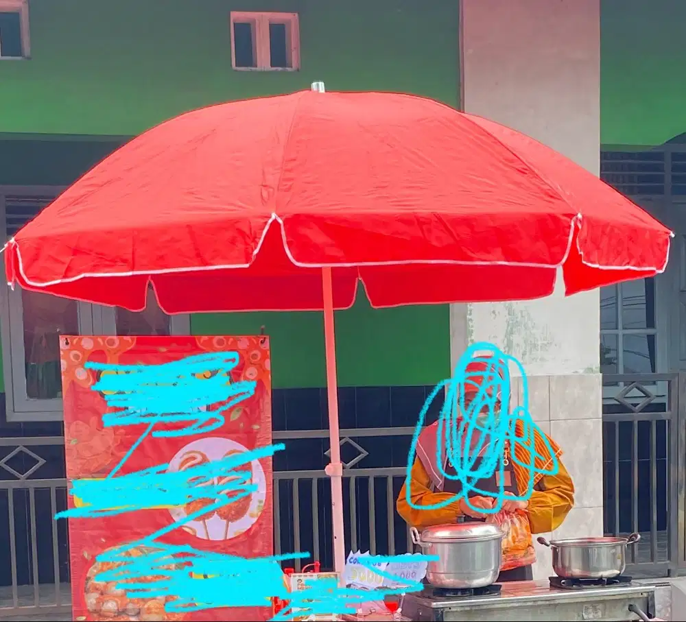 Payung jualan 2,4 meter