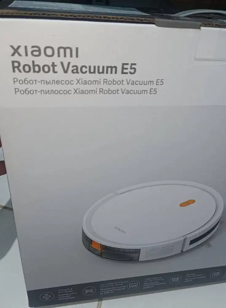 Xiaomi Robot Vacuum E5 - ( BRAND NEW IN BOX ) GARANSI RESMI 1 TAHUN