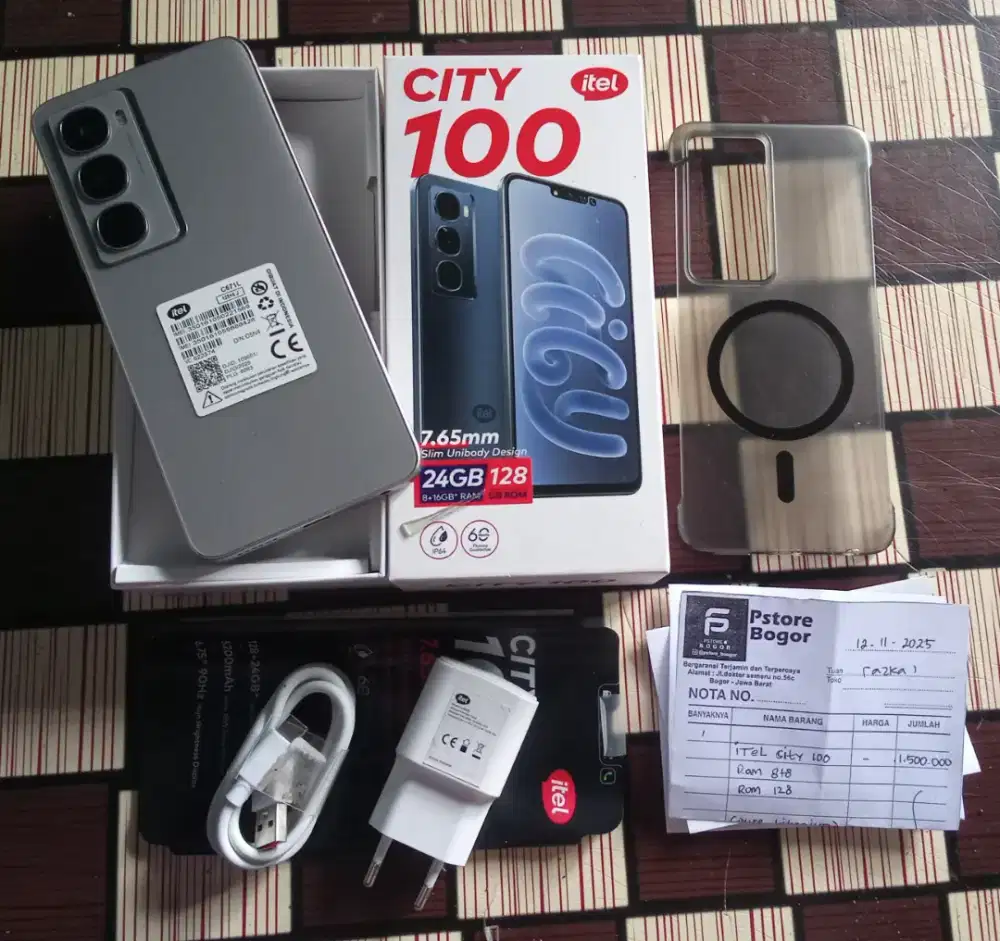 ITEL CITY 100 RAM 8+16/128