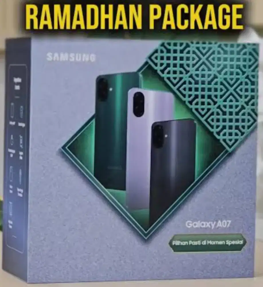 Samsung Galaxy A07 RAMADHAN Edition 4/128 - 6/128 - 8/256 NEW SEIN