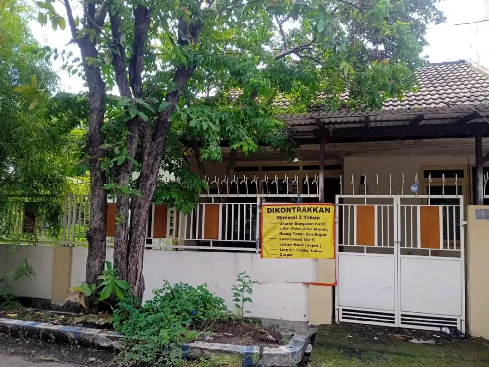 rumah disewakan bendul merisi selatan surabaya