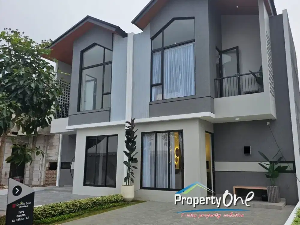 Jual Rumah 2 Lantai Full Furnished Lokasi Strategis Di Serpong Jaya