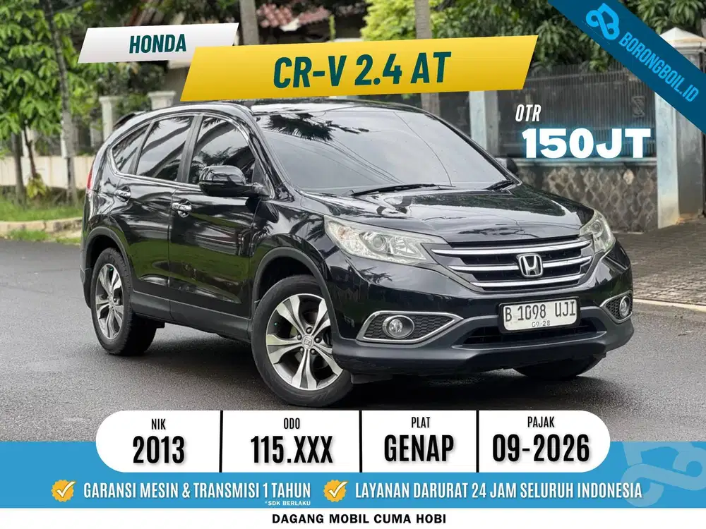 CRV 2.4 AT 2013 HITAM FAVORIT