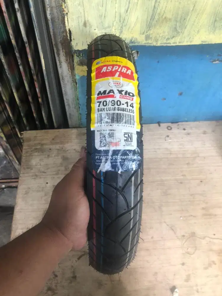 Ban Luar Tubeles ASPIRA 70/90-14 & 80/90-14