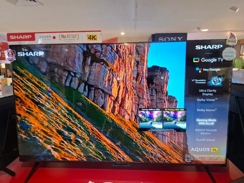 Google TV Sharp 75inch