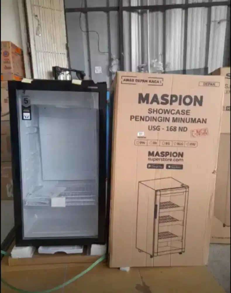 Showcase murah baru dapat hadiah