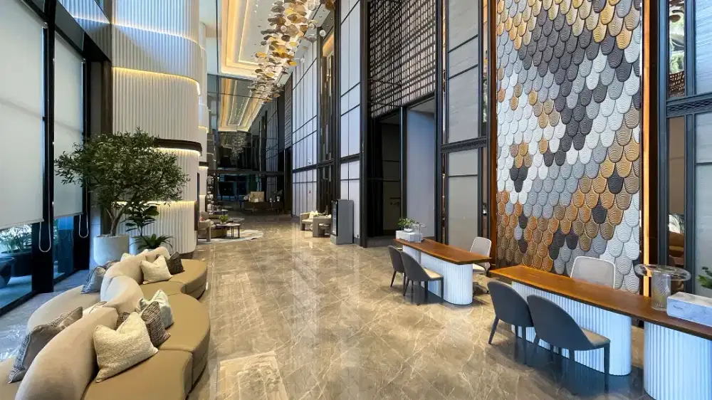 Di Sewakan Apartment Baru gress full furnished Premium Bella Tower