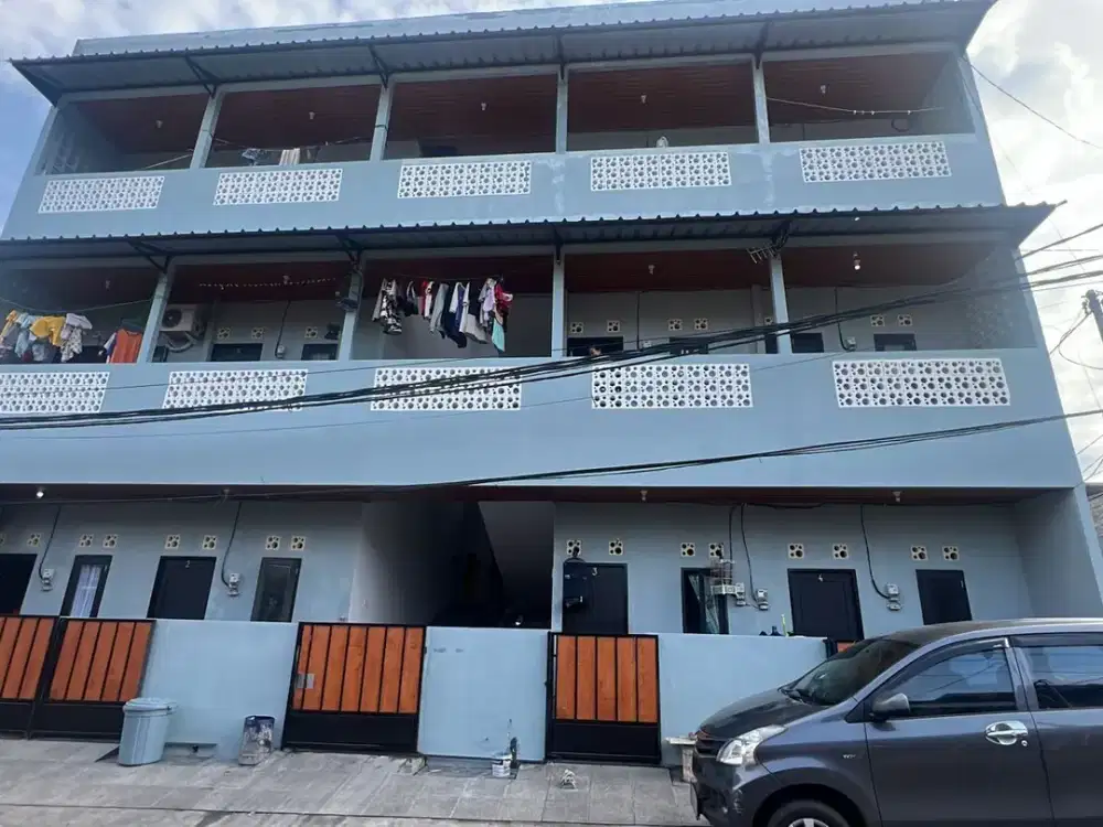 Dijual BU kontrakan 3 lantai FULL isi semua di perumnas 1 kota tangerang
