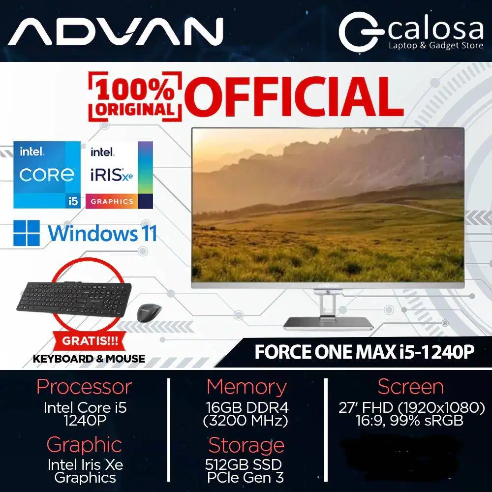 PC All-in-one ADVAN Force One Max